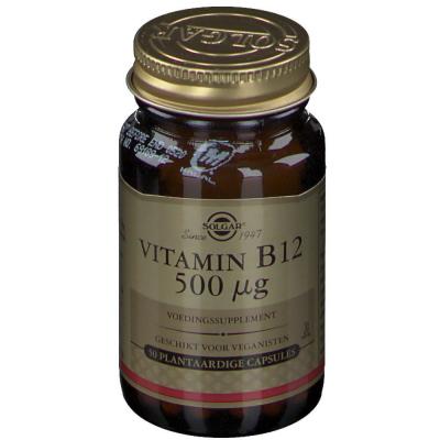 Solgar&reg; Vitamine B12 500 &micro;g