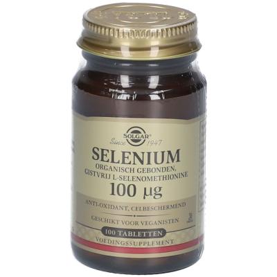 Solgar S&eacute;l&eacute;nium 100 g (Sans levure) 100 Comp