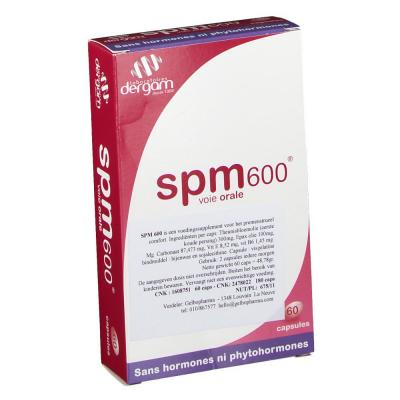 Spm600 Confort Pre-menstruel 60 Capsules Dergam