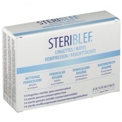 Steriblef Nettoyage Perioculaires Boite De 14 Lingettes