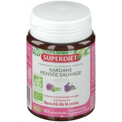 Superdiet Bardane Pens&eacute;e sauvage Bio Beaut&eacute; de la peau