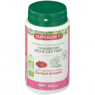 Superdiet Cranberry bio, 90 g&eacute;lules