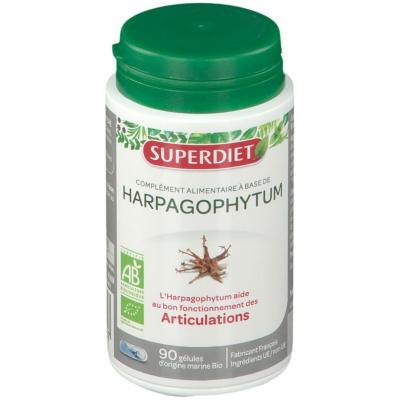 Superdiet Harpagophytum bio, 90 g&eacute;lules