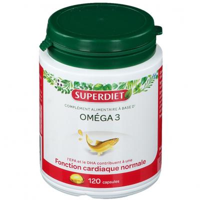 Superdiet Omega 3 120 capsules