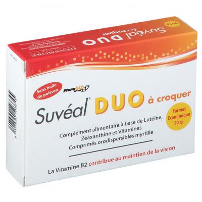 Densmore Suv&eacute;al Duo &agrave; Croquer 3 Mois 90 Comprim&eacute;s - Bo&icirc;te 90 Comprim&eacute;s