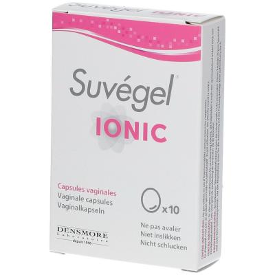 SUVEGEL Ionic capsules vaginales bo&icirc;te de 10 capsules