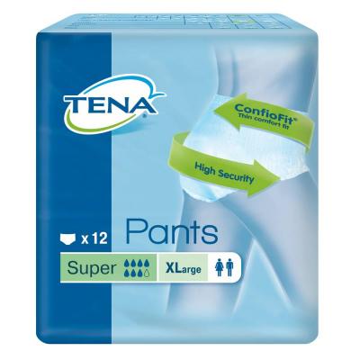 Tena Super Confiofit Protection Droite pour Incontinence Taille XL 12 Pi&egrave;ces