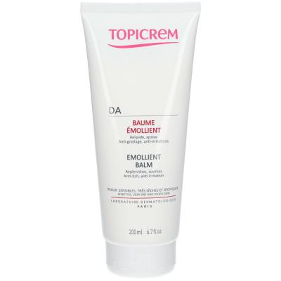 Topicrem DA - Baume Emollient - Peaux Tr&egrave;s S&egrave;ches et Atopiques, 200ml