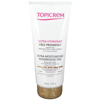 Topicrem Peaux Sensibles Ultra Hydratant H&acirc;le Progressif 200ml