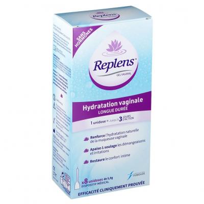 Replens Gel vaginal, 8 applicateurs
