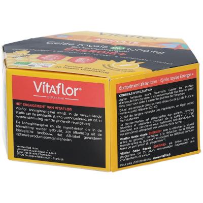 Vitaflor&reg; Apiculte Gel&eacute;e Royale Bio 1000 mg Energie+