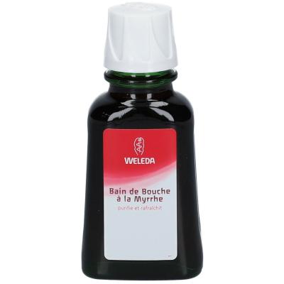 Weleda Soin Bucco-Dentaire Bain de Bouche &agrave; la Myrrhe Bio 50ml