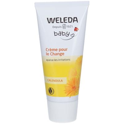 Weleda cr&egrave;me b&eacute;b&eacute; pour le change