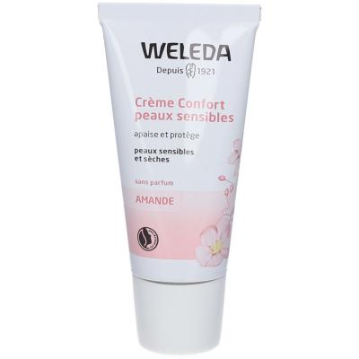 Weleda AMANDE - Cr&egrave;me Mains Confort - Peaux Sensibles, 30ml