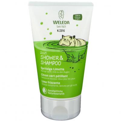 Savon et shampoing Kids Citron vert p&eacute;tillant