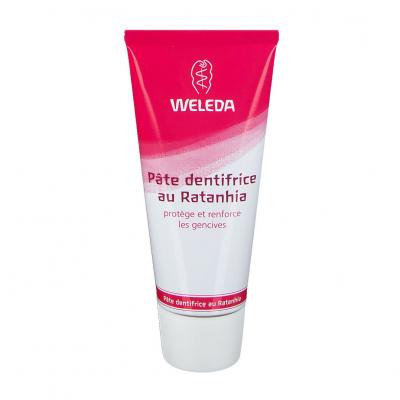 Weleda Soin Bucco-Dentaire P&acirc;te Dentifrice au Ratanhia 75ml