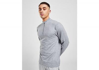 Haut de running &agrave; 1/4 de zip Nike Dri-FIT pour Homme - Gris