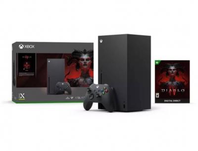 Console Microsoft Xbox Series X - Diablo Iv Bundle - Noir Uk