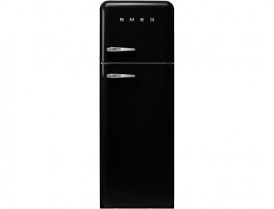 R&eacute;frig&eacute;rateur cong&eacute;lateur &agrave; poser Smeg FAB30RBL6 noir - 222L / 72L - H.181,5cm x L.68,5cm x P.86cm