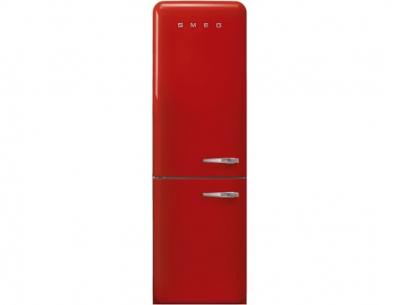 R&eacute;frig&eacute;rateur cong&eacute;lateur &agrave; poser Smeg FAB32LRD6 rouge - 234L / 97L - H.209cm x L.68,5cm x P.86cm
