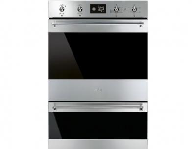 Four encastrable SMEG DOSP6390X Double four Inox