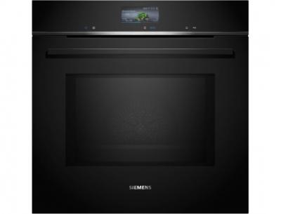 Siemens - Four combin&eacute; micro ondes 67l 56cm &agrave; pyrolyse HM776GKB1F
