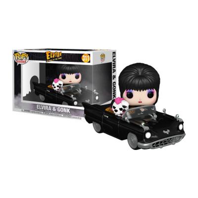 Figurine Funko Pop! Rides Dlx - Elvira - Elvira W/macabre Mobile