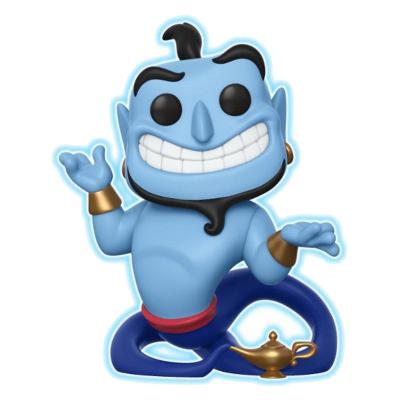 FUNKO - FunKo - Figurine Disney Aladdin - Genie avec Lamp GITD Funko POP 10cm