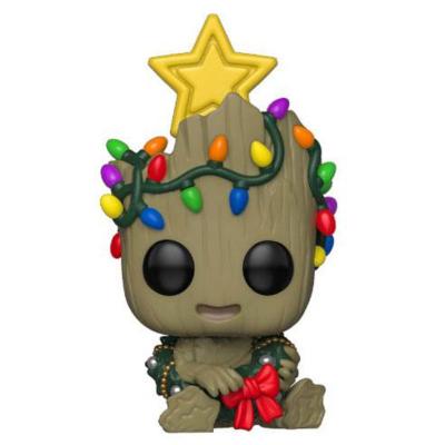 Figurine Funko Pop Marvel Holiday Groot 
