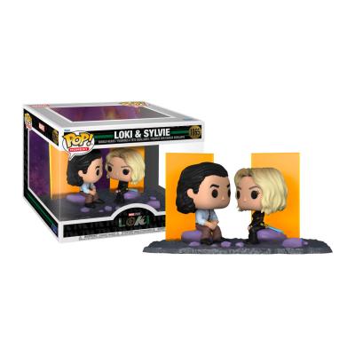 Figurine Funko POP Moment Marvel Loki - Loki and Sylvie Exclusive
