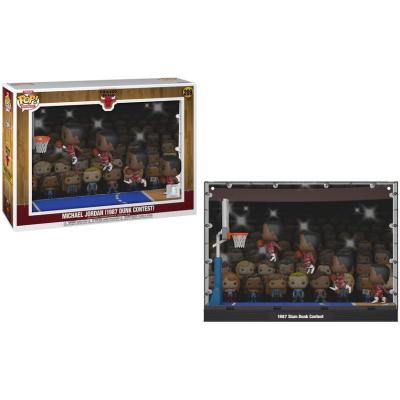 Figurine Funko Pop Moments Deluxe Bulls MJ &lsquo;87 Dunk Contest