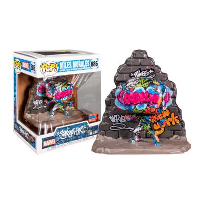 Figurine Funko Pop - Marvel Comics N&deg;686 - Miles Morales Street Art (49543)