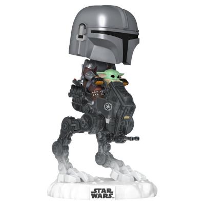 Figurine Funko Pop! N&deg;837 Mandalorien Et Grogu The Mandalorian