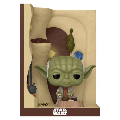 Figurine Funko Pop Nooks Star Wars S11 Yoda in His Hutt