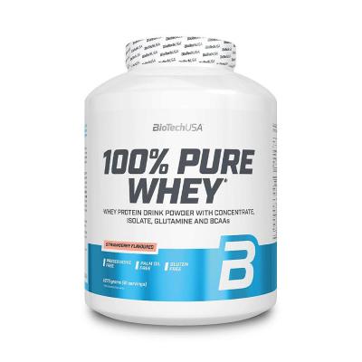 Biotech USA 100%Pure Whey Fraise 2270g