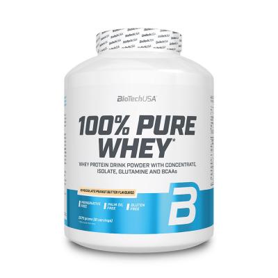 Biotech USA 100% Pure Whey 2.27kg Chocolat Beurre de cacahu&egrave;te - Lactos&eacute;rum