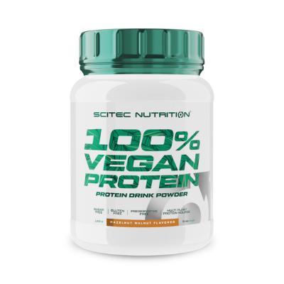 Scitec Nutrition 100% Prot&eacute;ine V&eacute;g&eacute;talienne 1 Kg Noisette Noix