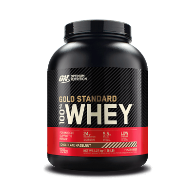 Optimum Nutrition Gold Standard 100% Whey Noisette Chocolat 2240 gr
