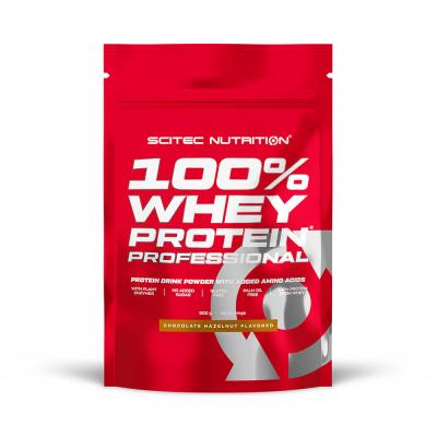 100% WHEY PROFESSIONAL (500G) Whey prot&eacute;ineChocolat NoisetteScitec Nutrition Chocolat Noisette 