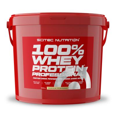 Scitec Nutrition 100% Whey Prot&eacute;ine Professionnelle 5000 gr Vanille