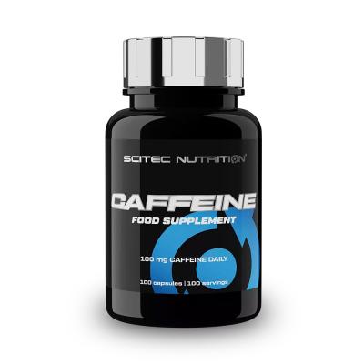 Scitec Nutrition Caf&eacute;ine 100 g&eacute;lules - Concentration et focalisation