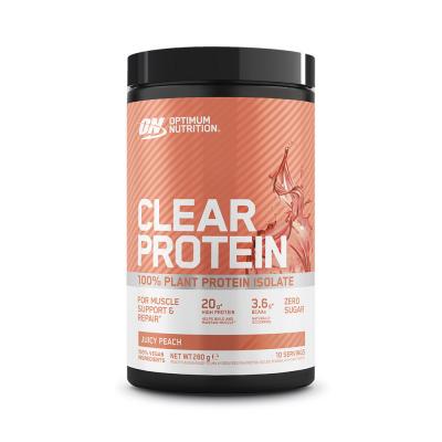 Clear Protein 100% Plant Protein Isolate (280g)Peach Prot&eacute;ines V&eacute;g&eacute;talesOptimum Nutrition