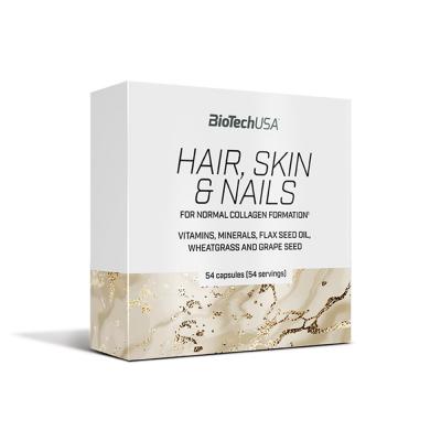 Biotech USA Cheveux, Peau et ongles 54 capsules - Multi-vitamines