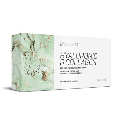BiotechUSA, Hyaluronique et Collag&egrave;ne, 120 Caps
