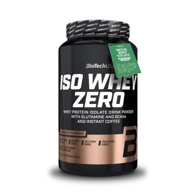 Whey Isolate - Biotech USA - ISO WHEY ZERO (908g) - Saveur Caf&eacute; latte