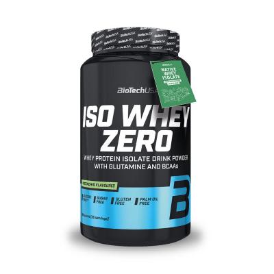 Whey Isolate - Biotech USA - ISO WHEY ZERO (908g) - Saveur Pistache