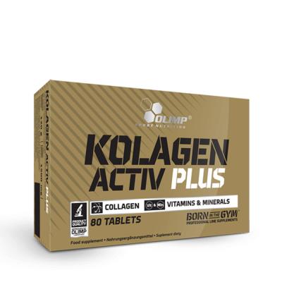 Olimp Sport Nutrition Kolagen Activ Plus Sport Edition M&eacute;lange de Prot&eacute;ine 80 Comprimes