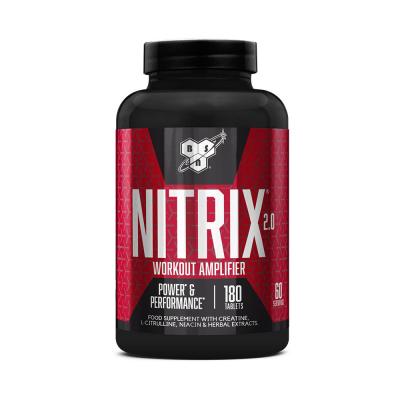 BSN Nitrix 2.0 EU 180 comprim&eacute;s - Oxyde nitrique