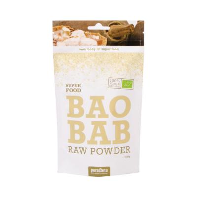 PURASANA Baobab en poudre 200G Bio -