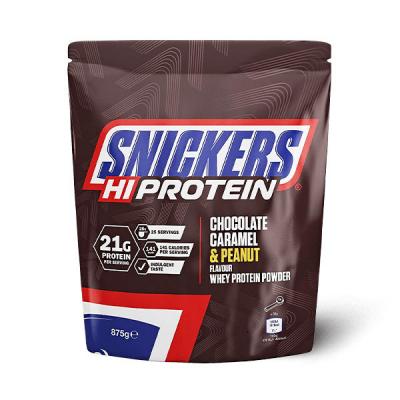 Snickers Chocolat Prot&eacute;in&eacute; En Poudre Caramel & Cacahu&egrave;te 875 Gr